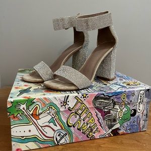 Jeffrey Campbell sparkle heels